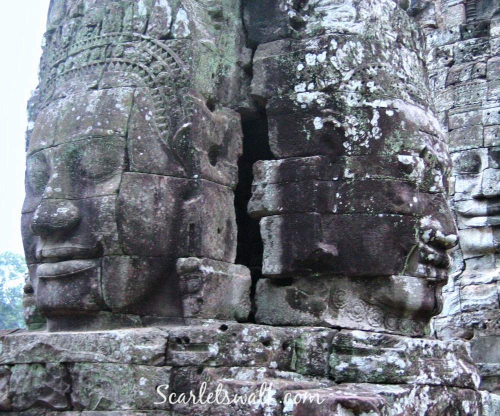 Kambodja bayon temppeli