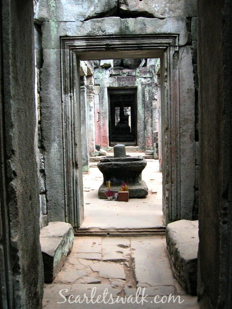 kambodja angkor wat temppelikuja