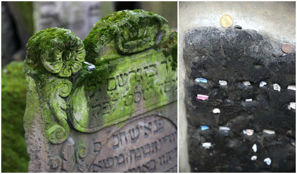 juutalainen hautausmaa praha kollaasi